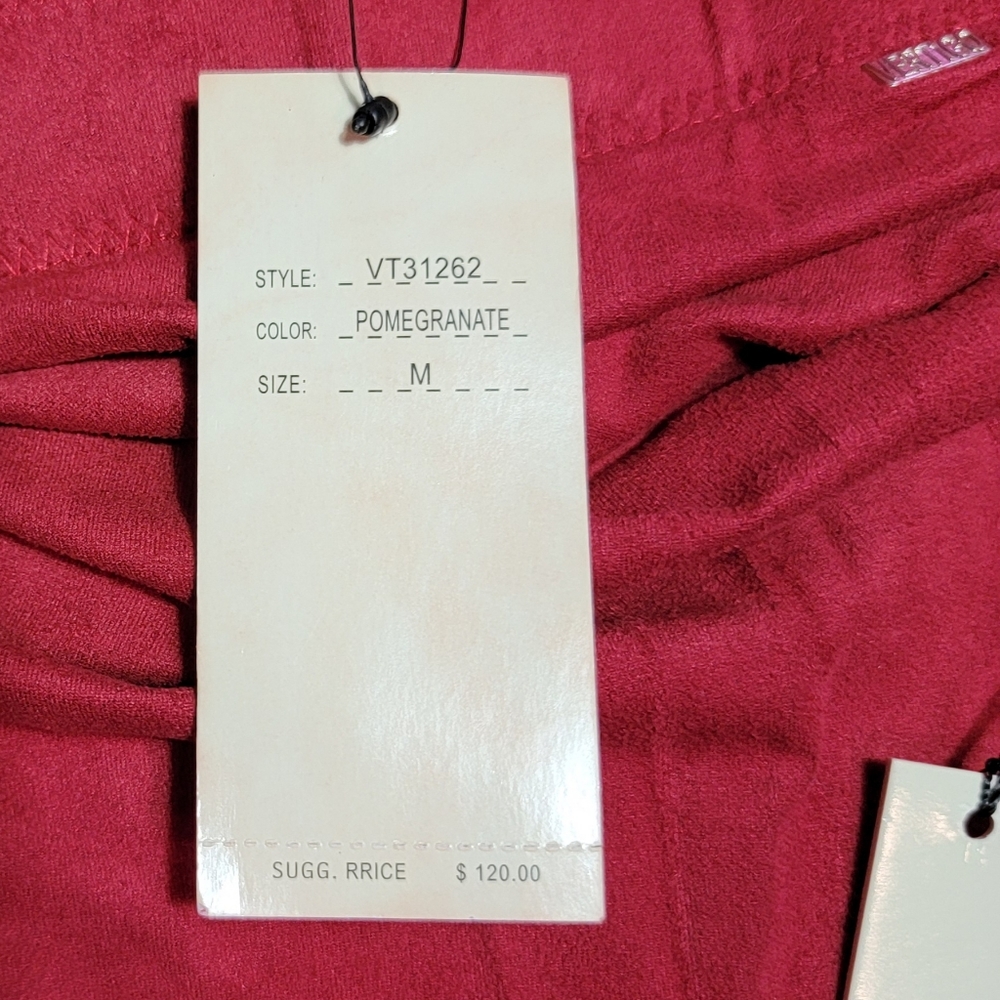 Vertigo Paris Pomegranate Pants NWT